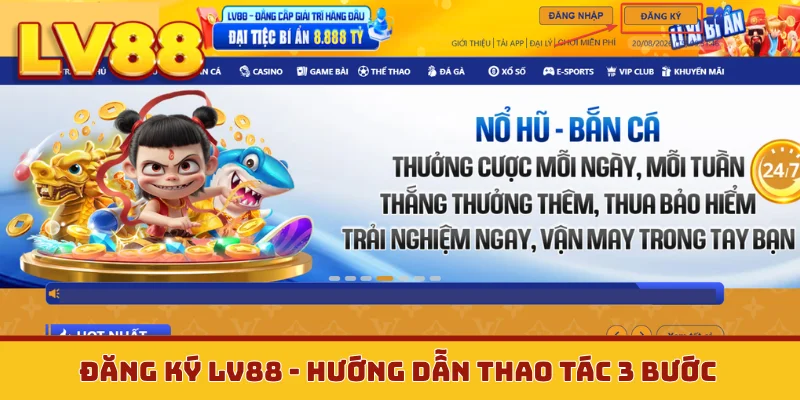 Đăng ký LV88